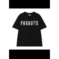 Áo Paradox trắng - đen